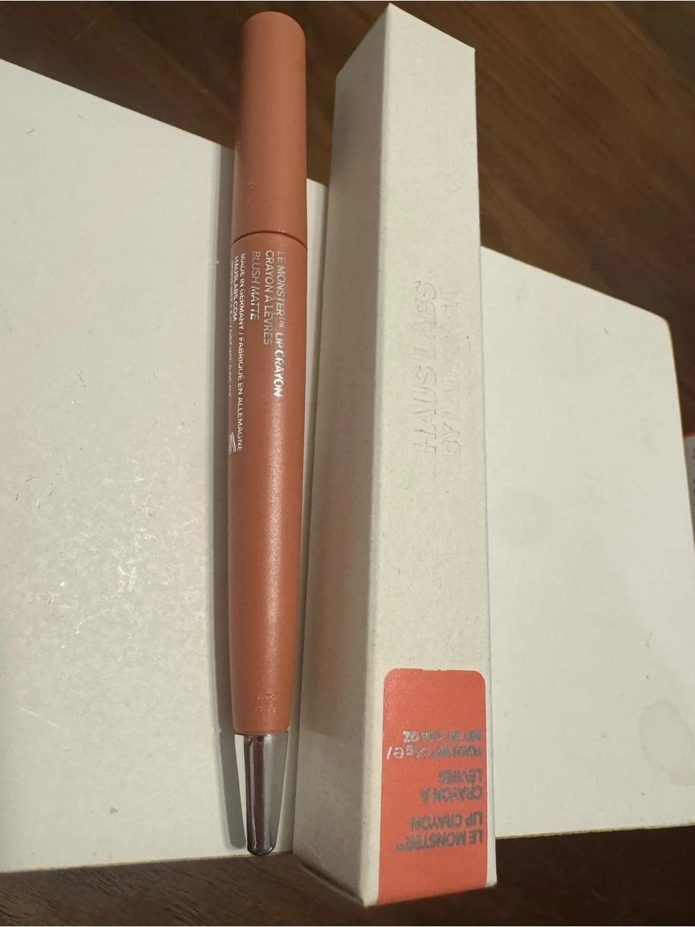 Haus Labs Le Monster Lip Crayon Blush Matte New in Box